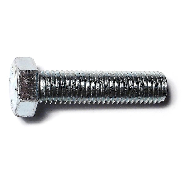 Midwest Fastener 5/8"-11 Hex Head Tap Bolt, Zinc Plated Steel, 2-1/2 in L, 25 PK 50832 - main